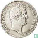 France 5 francs 1831 (Incuse text - Bareheaded - MA) - Image 2