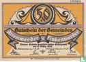 Altenwerder u. Finkenwärder - 50 Pfennig (6) 1921 - Bild 1