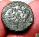 Roman Empire follis (fallen horseman) AE4 347-348 - Image 1