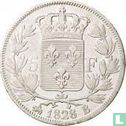 France 5 francs 1828 (B) - Image 1