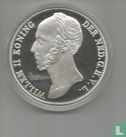Herslag Willem II 1 Gulden 1842 - Afbeelding 1