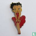 Betty Boop (Marilyn Monroe pose rode jurk) - Afbeelding 1