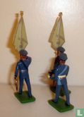 RAF Squadron Queens color Two Standard Bearers - Afbeelding 2