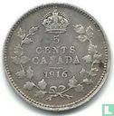 Canada 5 cents 1916 - Afbeelding 1