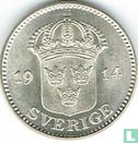 Sweden 25 öre 1914 - Image 1