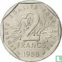 Frankrijk 2 francs 1988 - Afbeelding 1