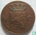 Niederlande ½ Cent 1854 - Bild 2