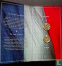France mint set 2001 "introduction of the Euro ' - Image 2