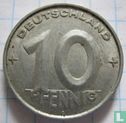 DDR 10 pfennig 1950 (A) - Afbeelding 2