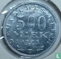 Duitse Rijk 500 mark 1923 (D) - Afbeelding 1