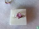 2 Ringen met roze Saffier - Bild 2