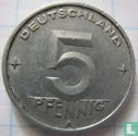 DDR 5 pfennig 1950 - Afbeelding 2