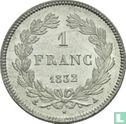 Frankrijk 1 franc 1832 (A) - Afbeelding 1