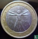 Italy 1 euro 2003 (misstrike) - Image 1