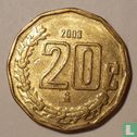 Mexico 20 centavos 2003 - Afbeelding 1