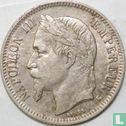 Frankrijk 1 franc 1867 (K) - Afbeelding 2