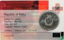 Malta 25 Cent 2001 (Coincard) - Bild 1