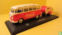 VW Samba + Caravan 'Coca-Cola' - Afbeelding 1
