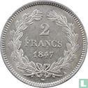 France 2 francs 1847 (A) - Image 1