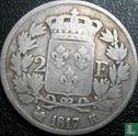 France 2 francs 1817 (K) - Image 1