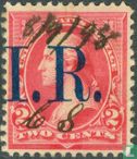George Washington (Documentary Stamp), met opdruk I.R. (2)