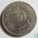 Schweiz 20 Rappen 1898 - Bild 2