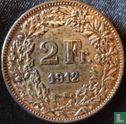 Zwitserland 2 francs 1912 - Afbeelding 1