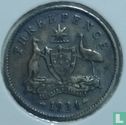 Australia 3 pence 1934 - Image 1