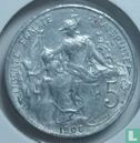 Frankrijk 5 centimes 1908 (aluminium - proefslag) - Afbeelding 1