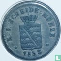 Saxony-Albertine 2 neu-groschen / 20 pfennige 1853 - Image 1