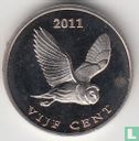 Saba 5 cents 2011 - Image 1