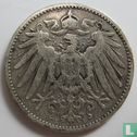 Duitse Rijk 1 mark 1892 (E) - Afbeelding 2