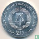 DDR 20 Mark 1970 "150th anniversary Birth of Friedrich Engels" - Bild 1