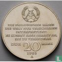 DDR 20 Mark 1983 "100th anniversary Death of Karl Marx" - Bild 1