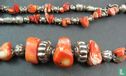 A coral bead necklace - BERBER - Morocco - Afbeelding 2