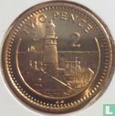 Gibraltar 2 Pence 1990 (AA) - Bild 2