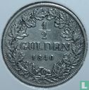 Baden ½ gulden 1840 - Image 1
