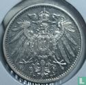 Empire allemand 1 mark 1911 (D) - Image 2
