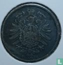 Empire allemand 1 mark 1881 (J) - Image 2