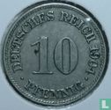 German Empire 10 pfennig 1904 (D) - Image 1