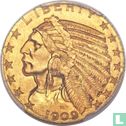 Verenigde Staten 5 dollars 1909 (zonder letter) - Afbeelding 1