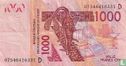 1000 Francs West Afrikaanse Staten D (Mali) - Afbeelding 1