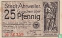 Ahrweiler, Kreisstadt  25 Pfennig  - Afbeelding 1