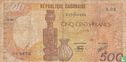 500 Francs Gabon - Image 1