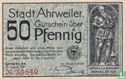 Ahrweiler, Stadt  50 Pfennig - Image 1