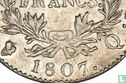 Frankrijk 2 francs 1807 (Q) - Afbeelding 3