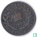 Newfoundland 1 cent 1880 - Afbeelding 1