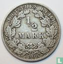 Duitse Rijk ½ mark 1908 (G) - Afbeelding 1