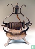A Spanish iron candle holder - circa 1930. - Image 1