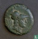 Side, Pamphilië, AE 17, 1e eeuw BC, onbekende heerser - Afbeelding 1